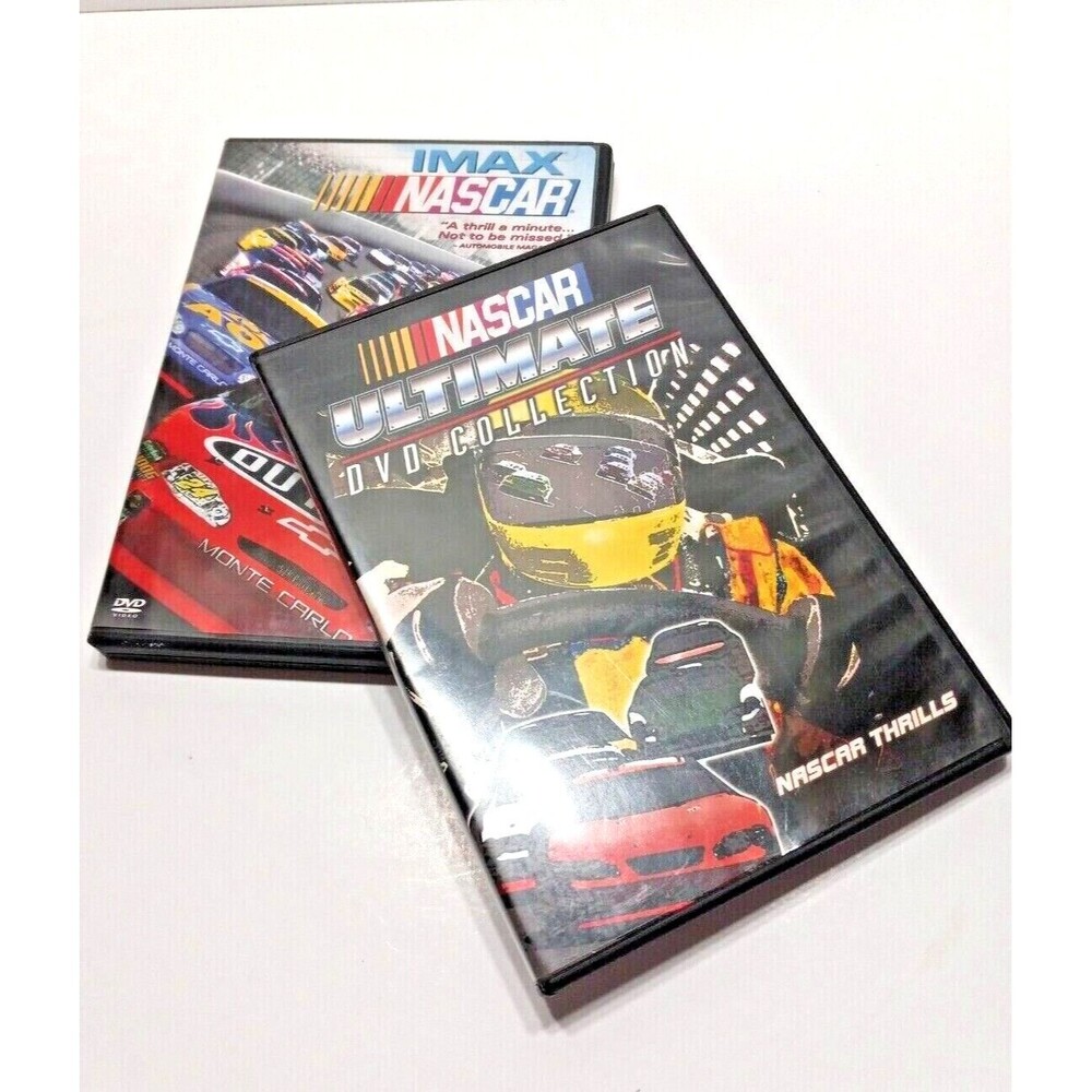 2 DVDs Nascar Ultimate DVD Collection & IMAX Nascar DVD Racing